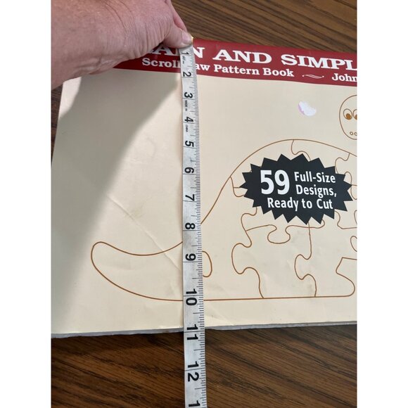 John A. Nelson scroll saw pattern books vintage 1995 - Picture 8 of 9